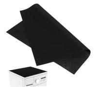 Ciieeo Black Washer and Dryer Top Cover Mat Made of Diatomaceous Earth Non-slip Surface, Prevents Accumulation of Dust and Particles, for Laundry Room Protection, Simple and Elegant