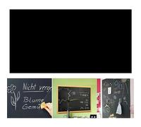 Ciieeo Blackboard Sticker Roll 45x100cm PVC Material with Space-Saving and Wear Resistance Features, Black Chalkboard Wall Decal to Decorate Your Rooms and Practice Your Art