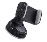Ciieeo Bling with Holder Phone Car Air and Car Dashboard Vent Strong Holding Power and Rhinestone Decoration Compatible with Phones for Movies