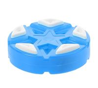 Ciieeo Blue Indoor Hockey Puck for Matches and Training, Made of Sturdy Abs and Pvc, Featuring Stable Performance and Enhanced Grip, for Beginners and Professionals in Roller and Street
