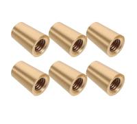 Ciieeo Board Support 20mm 6pcs Cutting Non-slip Brass Decorative Feet Tray Stand and Legs with Screws Washers, Protective Multi-use Pads for Wood Boards Crafts and Craft Displays