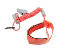 Ciieeo Boat Safety Kill Lanyard and Whistle for Engine with Comfortable Tpu Material, Wrist Strap Key Widely Compatible for Fishing and Water Sports Emergency