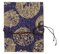 Ciieeo Book Protector Sleeve Washable Fabric Retro Handmade Design for Notebook and Paperback Use