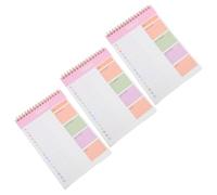 Ciieeo Books Daily Planner Notebook Undated to Do List Task Checklist Tear-off Spiral Binding for Work Study and Personal Planning Organization