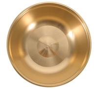 Ciieeo Brass Ritual Bowl Tarnish-Resistant Chinese Temple Offering Vessel for Home Altar Religious Ceremonies Traditional Decorative Burning and Prosperity Cup