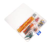 Ciieeo Breadboard Jumper Wires with Smooth Plug and Play Connection Plastic and Alloy Material 350pcs Male to Male Wide Compatibility for Electronic Projects and DIY Breadboard Wiring