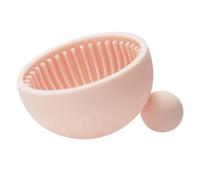 Ciieeo Brush Washing Pad Cosmetic Brush Cleaning Bowl Portable Silicone Easy to Use Makeup Tool for People Who like Makeup at Home Or Beauty Salon