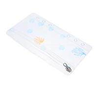 Ciieeo Budget Binder Pocket Notebook Zipper Pocket A6 PVC Lightweight Organizational Training Zipped Pouch for Scrapbooking with Stylish Design, for Young