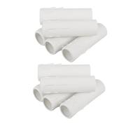 Ciieeo Candle Cover Sleeves for Chandelier Bulbs 12pcs Pvc Candle Socket Covers for Dining and Kitchens Chandelier Accessories
