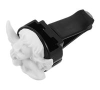 Ciieeo Car Air Freshener Diffuser Car Aromatherapy Diffuser White Resin Angel Shape Creative Protective Clip with Fragrance Pads Interior Decoration for Women