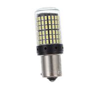 Ciieeo Car Led Turn Signal Bulb 1156 Bay15s 144smd3014 White Anti-stroboscopic Decoding Light 12-24v Automotive Brake Lamp Compatible with Cars and Trucks