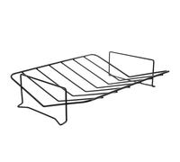 Ciieeo Carbon Steel Bbq Grill Rack 39.8×29.5×8.5cm Non-stick Rectangular Barbecue Stand for Outdoor Grilling Chicken, Lamb Chops, and Steak