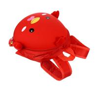 Ciieeo Cartoon Eggshell Chicken Kids Backpack Red Practical Children School Bag Adorable Lightweight Toddler Backpack for Boys and Girls