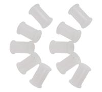 Ciieeo Cassette Pinch Roller Core Easy Installation and Prevents Jams Plastic 10pcs White Tape Transport Part for Stereo Cassette Deck Wheel for Audio Tape Deck Repair