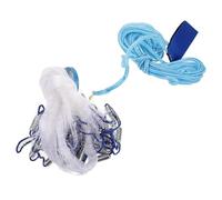 Ciieeo Cast Throw Net Hand Casting Fishing Net with 240g Steel Sinkers for Saltwater and Freshwater Fishing Supplies