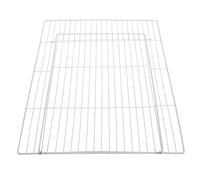 Ciieeo Cat Cage Mesh Panel Secure Metal Wire Screen Door 35x45cm Removable Pet Cage Door for Indoor Enclosures and Cat Villas White Reinforced Frame