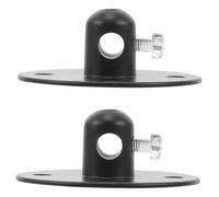 Ciieeo Ceiling Chandelier Clips Cable Glands Connectors for Residential Homes and Commercial Spaces - Iron Light Cable Grip with Performance and User-Friendly Design, Black 2Pcs