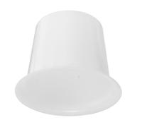 Ciieeo Ceiling Fan Base Dust Cover Plastic White for Downrod Maintenance | Minimalist Modern Style, Airflow Friendly Design, Bedroom Use, Home and Facility Upkeep
