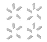 Ciieeo Ceramic Pellet Media for Rock Tumblers 6x12mm Protective Cushioning Tumbling Media Compatible Lapidary Supplies for Glass and Delicate Hardware Parts in Rotary Tumbling and Shop