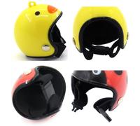 Ciieeo Chicken Helmet for Small Pets and Birds, Yellow Plastic Hard Hat with Elastic Band, Prevents Smash and Protects The Chicken's Head, Safety Headgear for Poultry