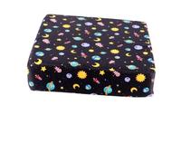 Ciieeo Child Dining Chair Cushion Night Sky Pattern Portable and Dismountable Toddler Heightening Cushion Booster Seat for Boys and Girls
