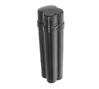 Ciieeo Cigarette and Cone Case Large Capacity Airtight and Plastic Black King Size Travel Cigar Tube for Outdoor Camping Everyday Carry