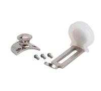 Ciieeo Clarinet Thumb Rest Finger Set in White with Screws, Plastic and Metal Material, Protects Hands and Instrument, Maintains Correct Finger Position for Woodwind Clarinet Playing