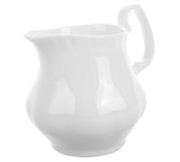 Ciieeo Classic 200ml Milk Jug for Coffee Tea Bone China Milk Steaming Pitcher Container