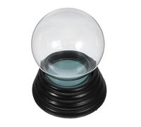 Ciieeo Clear Glass Globe Jar with Base for DIY Christmas Decorations Thickened Glass Easy to Clean for Flower and Moss Displays