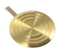 Ciieeo Clock Pendulum Replacement Wallclock Part Metal Pendulum Aluminum Unique Design Practical Versatile Accessory for Frameless Paintings and Cross Stitch 3.73x2.75x0.12in