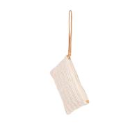 Ciieeo Coin Pouch Money Storage Bag Attractive Straw Wallet with Smooth Surface Comfortable Touch Feeling for Family Daily Use Beige Hand-Woven Change Purse
