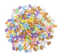 Ciieeo Colorful Speckled Foam Easter Eggs, 200pcs Mini Artificial Easter Decor for Diy Crafts, Party Supplies, Home Garden And Wedding Decoration