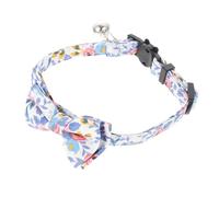 Ciieeo Comfortable Cotton Cat Collar with Bowknot, Quick Release Safety Feature, Festive Christmas Party Accessory for Cats, Decorative Pet Bow Tie Neckband
