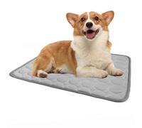 Ciieeo Cooling Pet Mat for Dogs and Cats Lightweight Cloth Summer Cushion Mat with Scratch Resistant Surface and Even Heat Dissipation for Indoor and Outdoor Use
