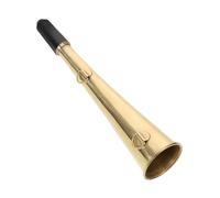 Ciieeo Copper Manual Railway Horn for Outdoor Loud Bull Horn Design Durable Signal Equipment for Adults and Railway Use Sound Projection for Long Distance Communication