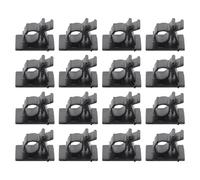 Ciieeo Cord Management Clips Cable Organisation and Wire Fixing Lightweight Plastic 50pcs Adjustable Cable Clamps with Adhesive Design for Car and Bedroom