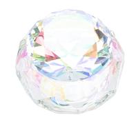 Ciieeo Crystal Nail Art Mixing Cup with Lid for DIY Nail Art Made of Sturdy Crystal Glass Practical Design to Prevent Overflow and Women