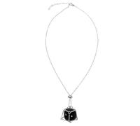 Ciieeo Crystal Necklace Natural Stone Necklace Beautiful Unique Look Metal Bead Cage Holder Sturdy Design Adjustable Chain for Making Unique Crafts