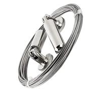 Ciieeo Curtain Wire Curtain Drape Wire 2m Stainless Steel Flexible Installation Multi-purpose Chic Style Home Office Window