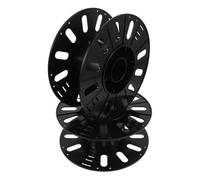 Ciieeo D Printer Filament Holder Spool Rack with Seamless Integrated Construction 2pcs in Black Abs Material Easy to Load and Optimizes Workspace, Suitable for 3kg Filament Storage