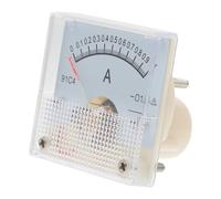 Ciieeo Dc Ammeter Analog Panel Meter 0-1a Plastic Shell Electricity Measurement Tool for Physics and Labs Experiments