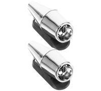 Ciieeo Deer Whistles Black with Easy Installation for Car 2pcs Abs Material Wildlife Warning Devices Deer Warning Horns for Driving and Highway Safety