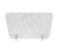 Ciieeo Desk Divider Felt Privacy Screen 40x30cm Light Grey Student Desk Shield Acoustic Noise-reducing Office Partition Panel for Classroom and Study Use