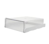 Ciieeo Desk Drawer Storage Box with Self-adhesive Design, Sturdy Abs and Pet Material, Practical Storage Container for Notes and USB Cables, for Daily Use the Desk