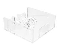 Ciieeo Desktop Napkin Stand Napkin Holder Flat Style Acrylic Design Practical Convenient Access for Dining Tables and Hotels