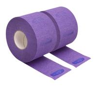 Ciieeo Disposable Paper Barber Neck Wraps 2 Rolls Stretchy Neck Strips for Hairdressing and Dye Prevention in Professional Salon Use