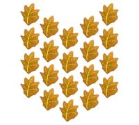 Ciieeo Disposable Paper Napkins and Decorative with Fall Themed Design 20 Sheets Autumn Leaf Shaped for Dining Table or Party Use