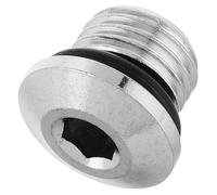 Ciieeo Diving Regulator Plugs Screw Chrome Plated Brass for Divers