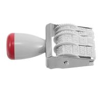 Ciieeo DIY Date Stamp Roller Stamp Adjustable Date Roller Comfortable Grip Creative DIY Design Plastic and Metal Materials for Documenting Memories on The Go for International Students