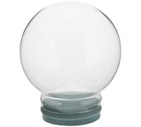 Ciieeo Diy Empty Snow Globe Glass Sphere Kit 4.72In for Home Decor Crafting Unique Water Globes Gift for Friends Family Kids Adults